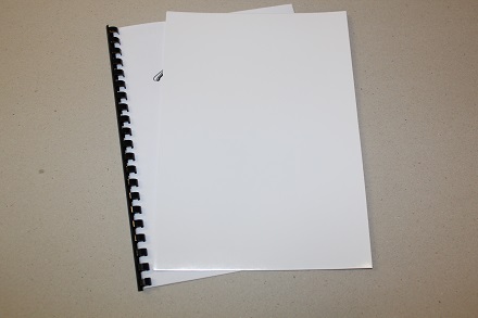 Full Gloss White Binding Covers